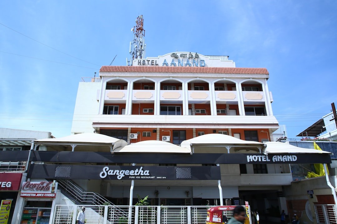 Hotel in Borgata Hotel Casino & Spa - a large white building with a red roof