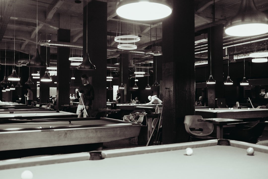 Hotel in Resorts Casino Hotel - a pool table in a room